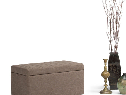 Darcy - Upholstered Storage Ottoman Bench