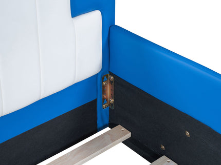 Race Car Shaped Platform Bed With Wheels