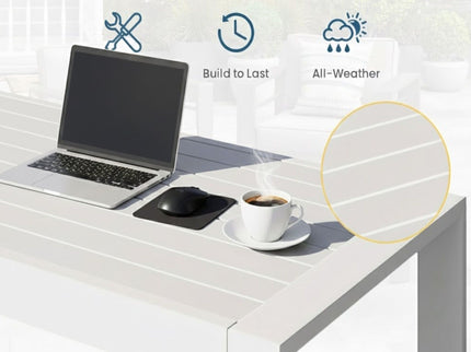 Outdoor Patio Set With All-Weather Thick Cushions