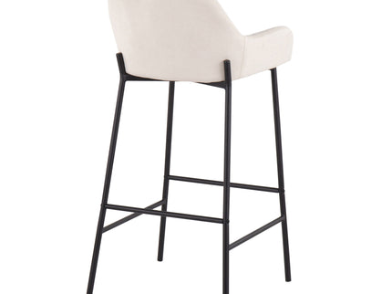 Daniella - Industrial Fixed Height Bar Stool (Set of 2)