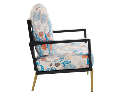 Modern Armchair With Solid Wood Frame
