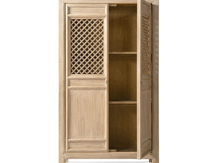 Arden - 2 Door Bookcase Storage Cabinet - Natural