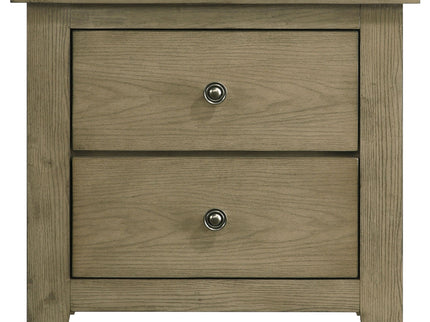 Pelton - 2 Drawer Nightstand - Oak