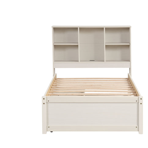 Bed Frame With Built In USB Port And 2 Drawers
