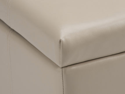 Dover - Upholstered Storage Ottoman Bench