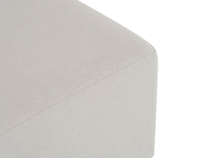 Simple Long Ottoman For Living Room - White