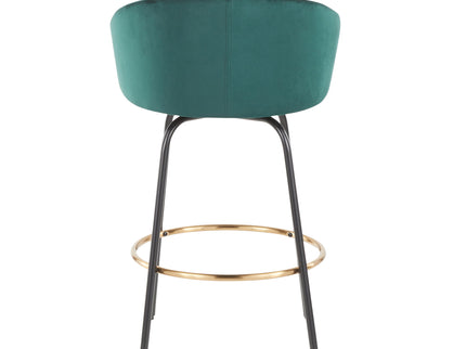 Claire - Contemporary / Glam Counter Stool (Set of 2)
