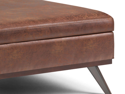 Owen - Multifunctional Square Coffee Table Storage Ottoman