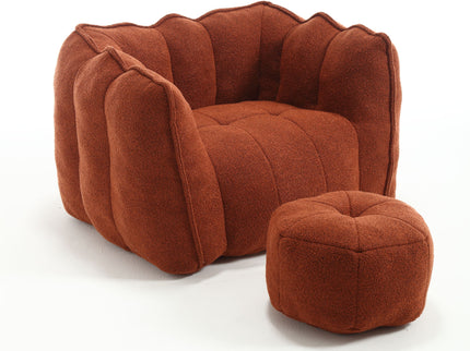 Soft Bean Bag Chair With High Resilient Foam