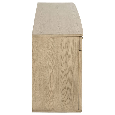 Kimpton - 4 Door Sideboard Buffet Cabinet - Beige