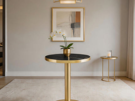 Modern Round Bistro Table