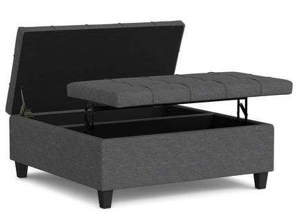 Harrison - Upholstered Coffee Table Storage Ottoman