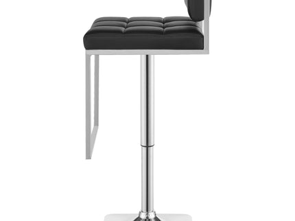 Adjustable Bar Stool, Height-Adjustable For Modern Dining Spaces