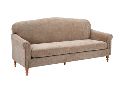 Loveseat Sofa, 2 Seater Couch With Rolled Arms