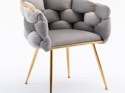 Luxury Modern Simple Leisure Single Sofa Chair Bedroom Lazy Person Household Dresser Stool Manicure Table Back Chair