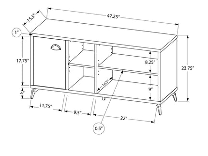 TV Stand, Console, Media Entertainment Center, Storage Cabinet, Contemporary & Modern