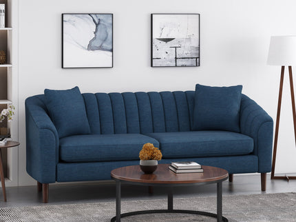 Contemporary 3 Seater Sofa With Accents
