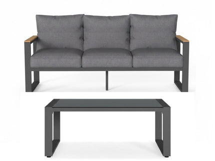 Modern Outdoor Sofa Set With Coffee Table