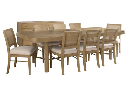 Benson - Extension Leaf Dining Table Set With Chairs