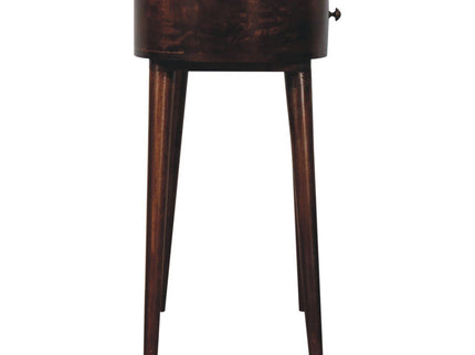 Rounded Wood Table
