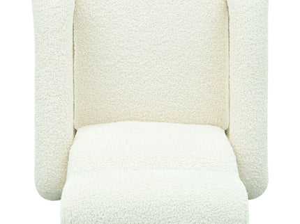 Push Back Recliner Armchair Upholstered Recliner Chair Single Sofa With Adjustable Backrest