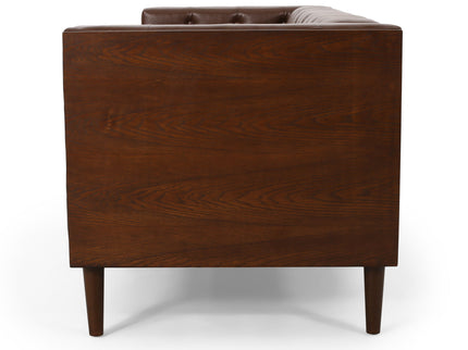 Contemporary 3 Seater Sofa With Tufted Design
