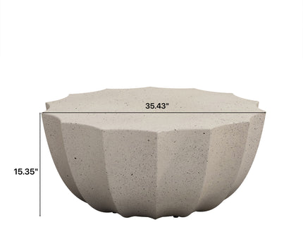 Modern Round Coffee Table For Indoor / Outdoor
