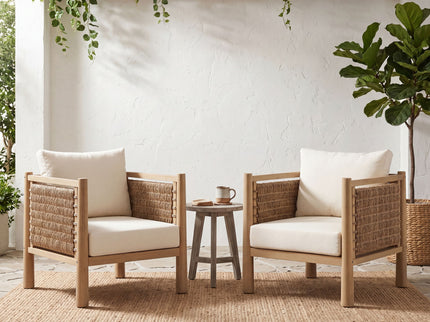 Modern Patio Chair With Armrests