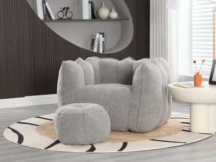 Soft Bean Bag Chair With High Resilient Foam
