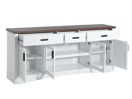Modern TV Console & Adjustable Shelves