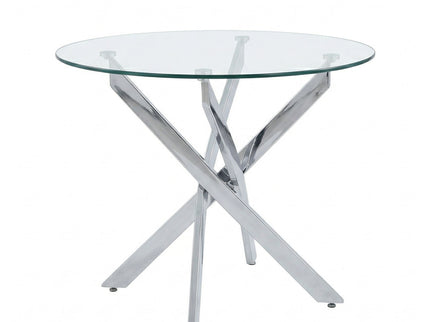 Round Dining, Kitchen Table For Dining Room - Chrome