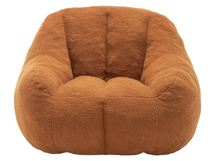 Comfy Bean Bag Chair With Memory Foam Filler, Tufted Soft