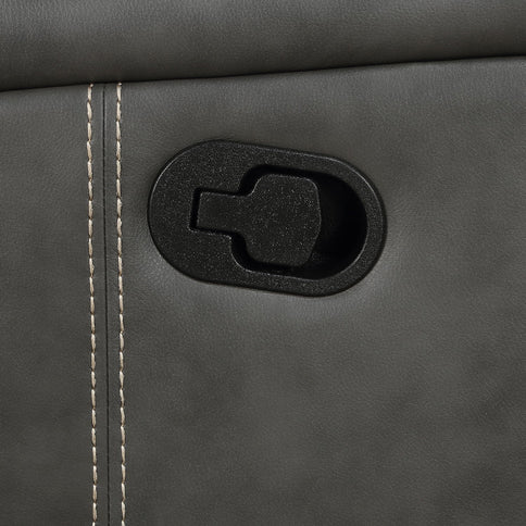 Mckinley - Upholstered Power Lift Recliner Chair With Remote Control - Gray