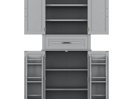 Bathroom Storage Cabinet With Multifunctional Storage Space, Drawer With Slide Rails, Adjustable Shelf