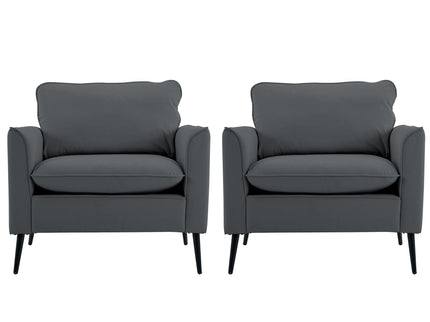 Nordic Retro Light Luxury Upholstered Sofa Chair