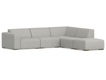 Rex - Handcrafted Sectional Sofa And Ottoman