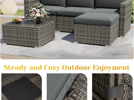 Modern Patio Set With Coffee Table