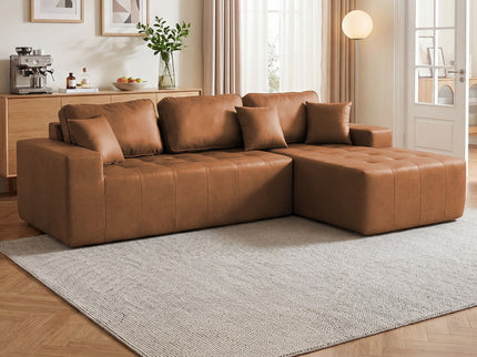 L - Shaped Corner Chaise Sofa Bed