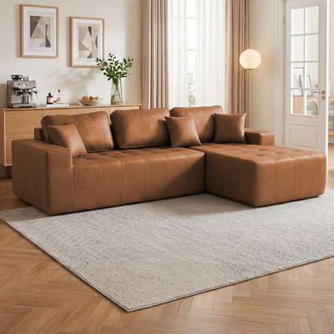 L - Shaped Corner Chaise Sofa Bed
