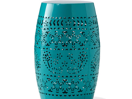 12" Outdoor Lace Cut Side Table