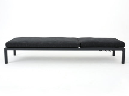 Modern Chaise Lounge With Wate Resistant Fabric Cushions