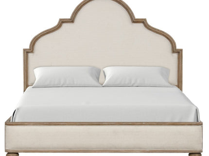 3 Piece Bed Set With 2 Nightstands, Upholstered Headboard, USB Ports