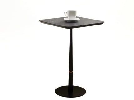 Modern Square Coffee Table And Computer Desk - Black / Gold