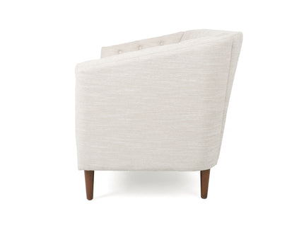 Sophisticated Loveseat With Diamond Stitched Detailing