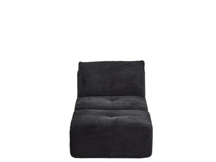 Single Chaise Longue With Movable Ottoman For Living Room