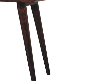 Solid Wood Curved Console Table