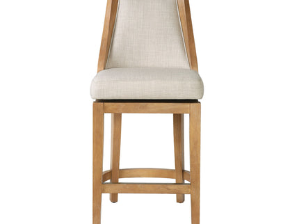 Swivel Counter Stool - Honey Oak