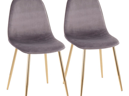 Pebble - Contemporary Modern Design Chair (Set of 2)