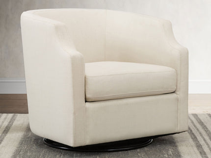 Isabelle - Swivel Glider Barrel Chair