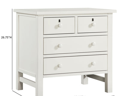 Georgina - 4 Drawer Storage Nightstand